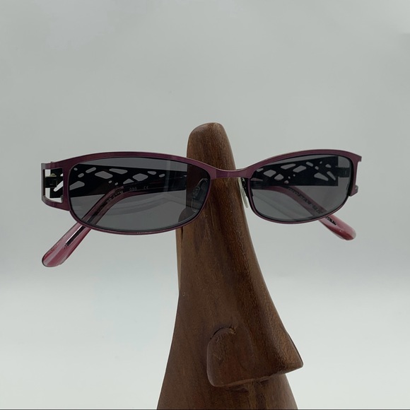 Project Runway Purple Oval Sunglasses Frames - Picture 2 of 7